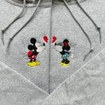 Mickey & Minnie Mouse brodé